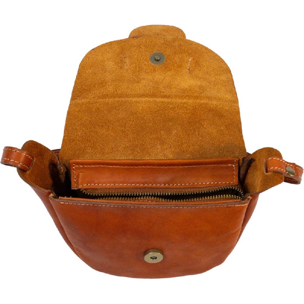 Lartigiano Del Cuoio Minibag artigianale da donna in morbida pelle Made in Italy Vendite Flash