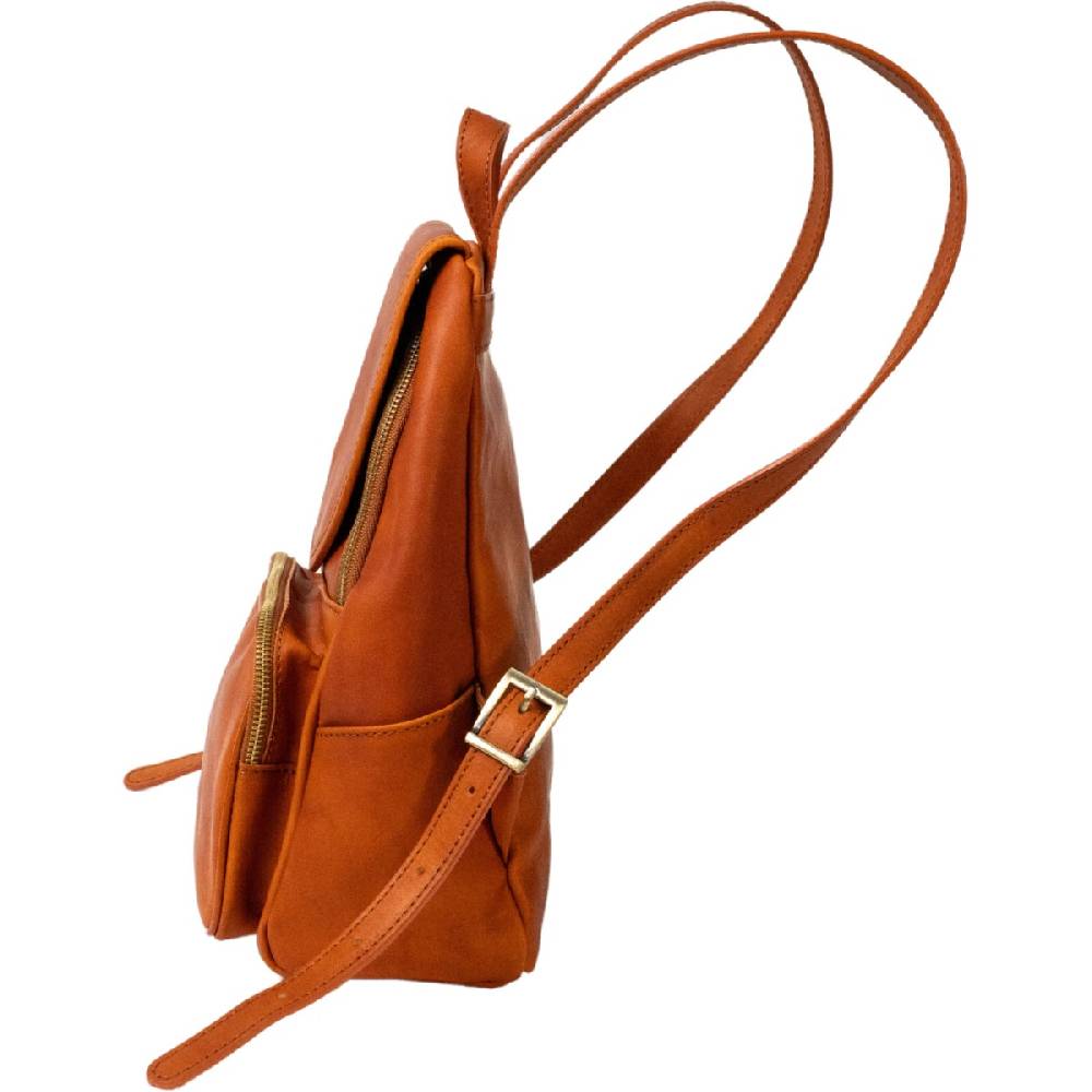 Lartigiano Del Cuoio Zaino donna in pelle di vitello 100% Handmade in Italy Negozio