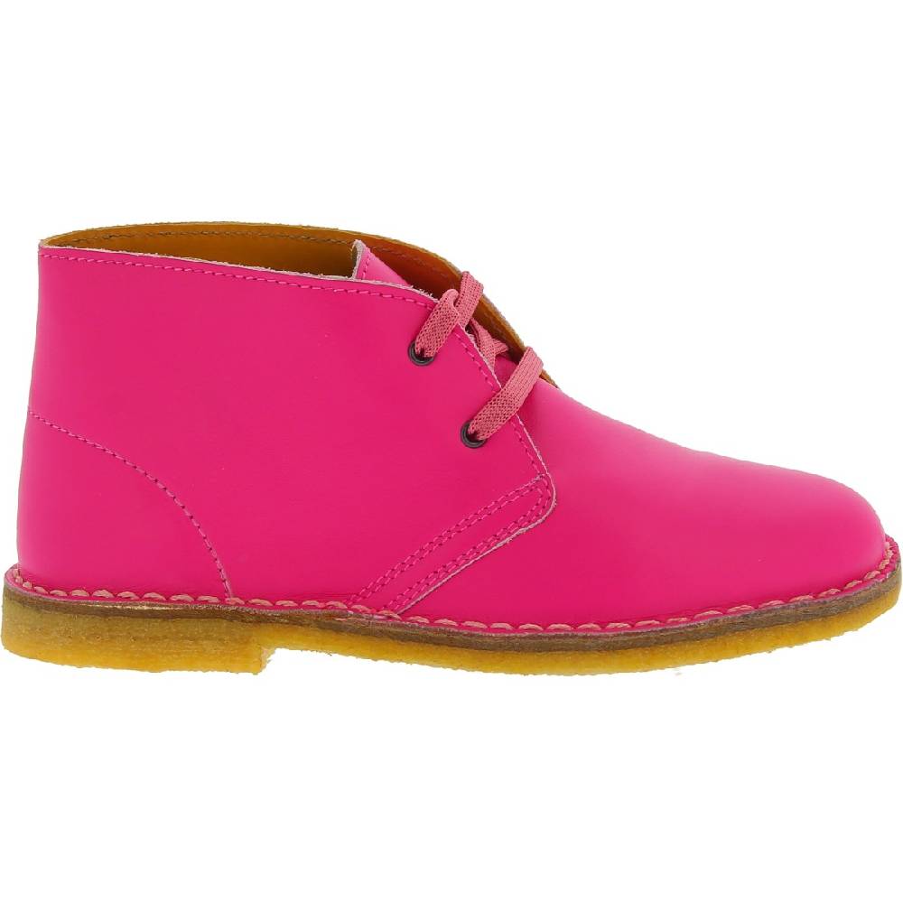 Lartigiano Del Cuoio Polacchine da bambina in pelle fucsia fatte a mano in Italia Fino Al -60%