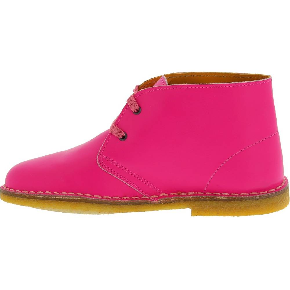 Lartigiano Del Cuoio Polacchine da bambina in pelle fucsia fatte a mano in Italia Fino Al -60%