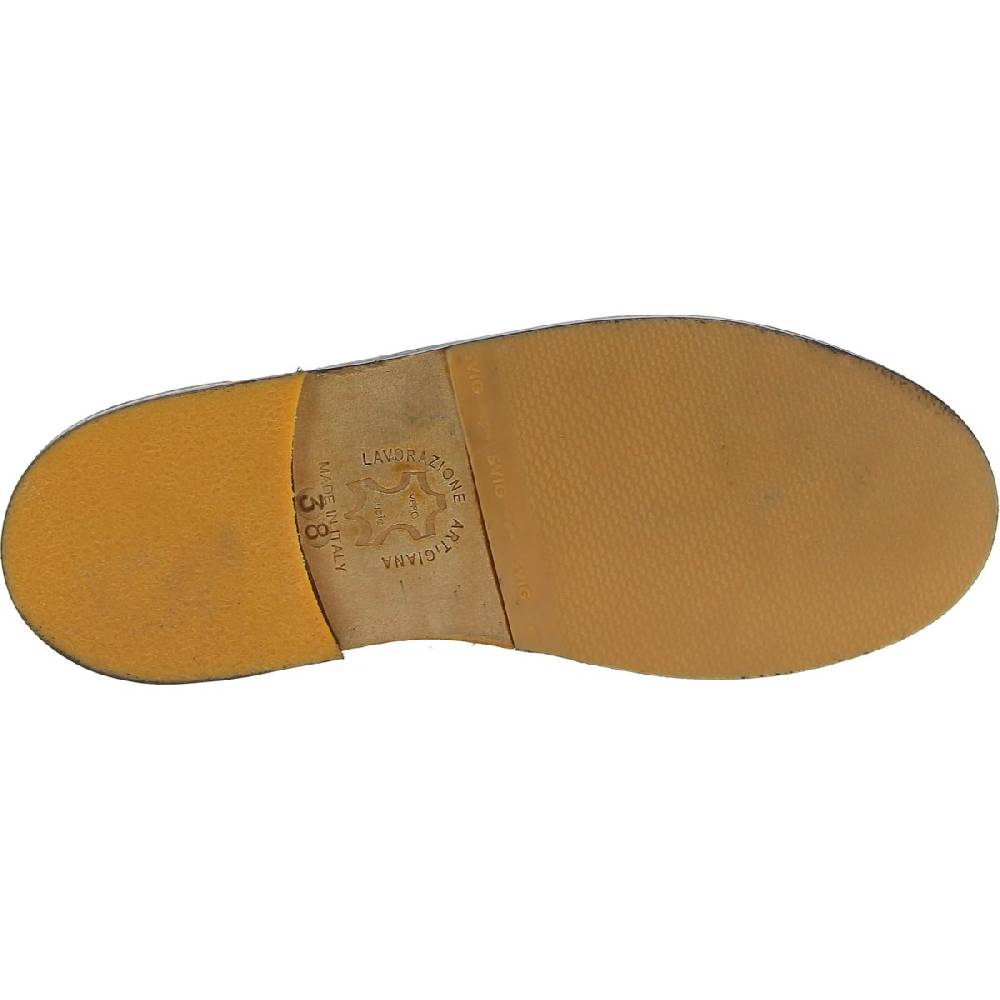 Lartigiano Del Cuoio Scarpe basse da donna in pelle nera fatte a mano in Italia Italia