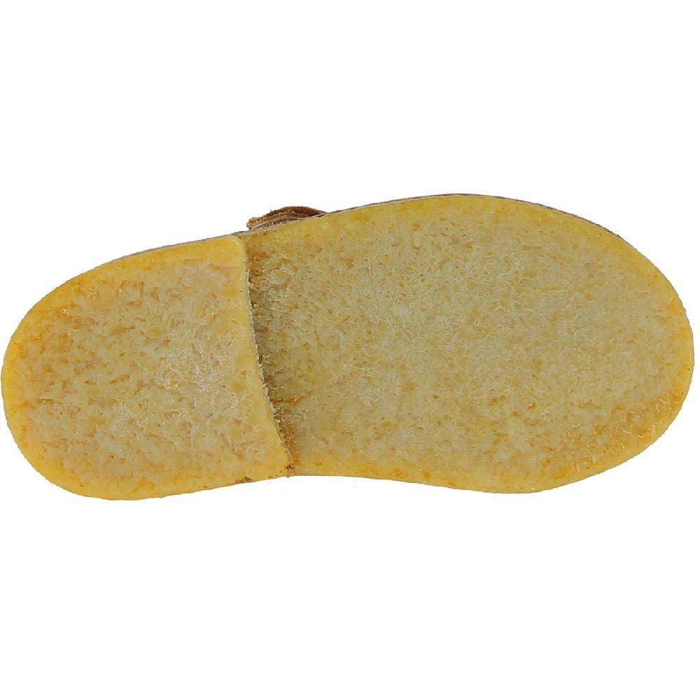 Lartigiano Del Cuoio Scarponcini da bambino in pelle marrone fatte a mano in Italia In Vendita