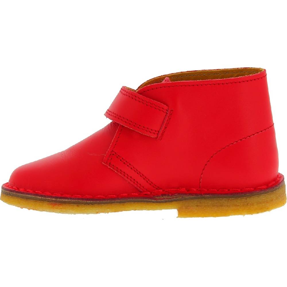 Lartigiano Del Cuoio Scarponcini bambino bambina in pelle rossa fatti a mano in Italia Offerte