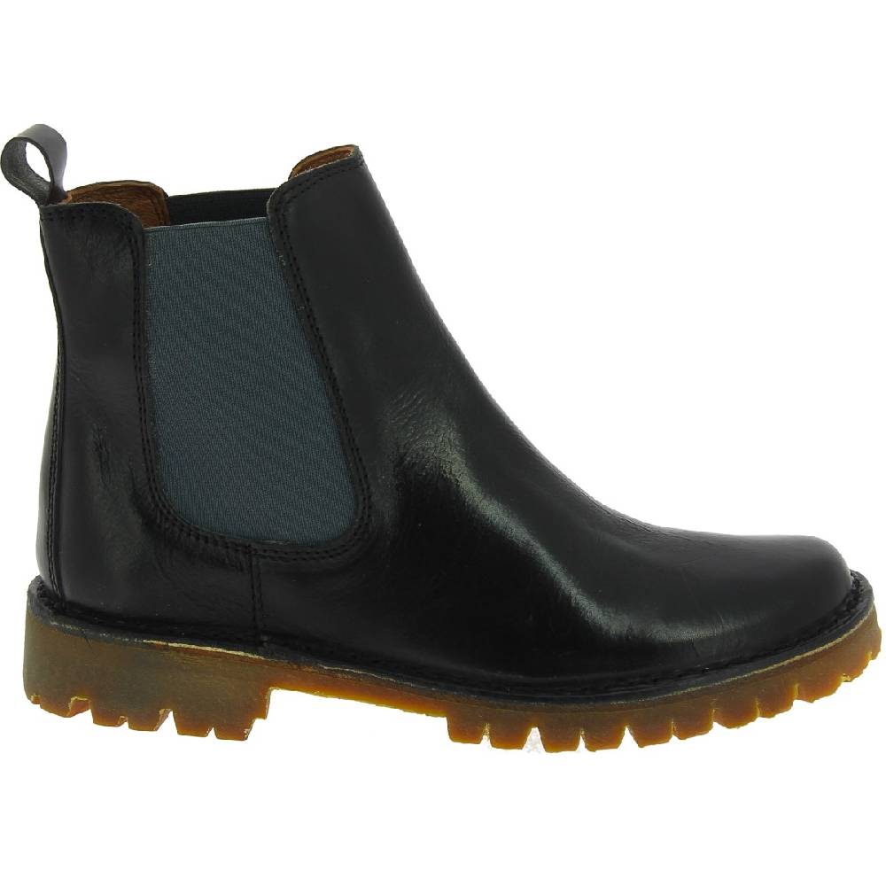 Lartigiano Del Cuoio Stivaletti chelsea donna neri in pelle con suola Vibram artigianali Promozione Limitata