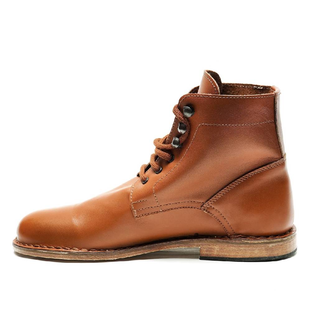 Lartigiano Del Cuoio Stivaletti da uomo in pelle color cuoio fatte a mano in Italia Shopping Online