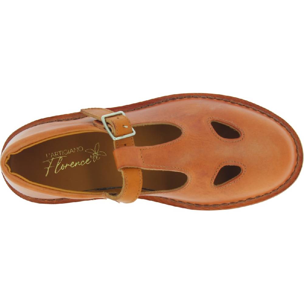Lartigiano Del Cuoio Scarpe con occhietti per adulti in pelle marrone fatte a mano in Italia Prezzo Ridotto