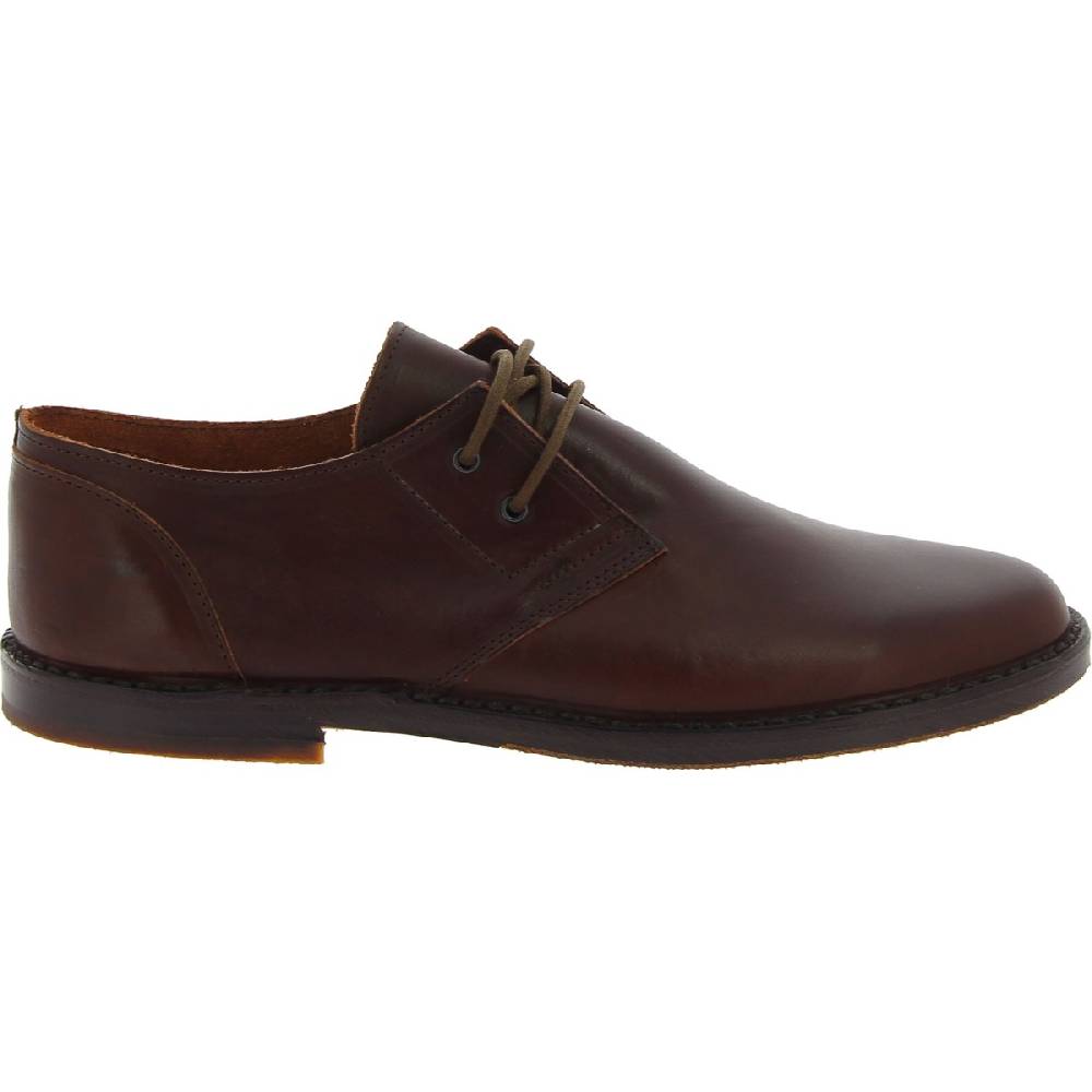 Lartigiano Del Cuoio Scarpe basse da donna in pelle marrone scuro fatte a mano in Italia Sconto