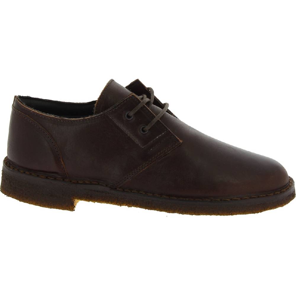Lartigiano Del Cuoio Scarpe basse da donna in pelle marrone scuro con fodera invernale 2025