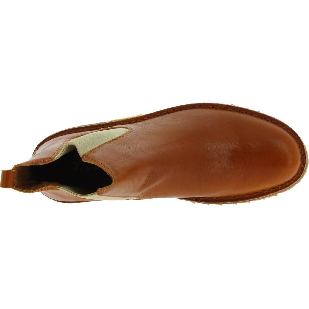 Lartigiano Del Cuoio Stivaletto beatles in pelle marrone e suola Vibram Shopping Online
