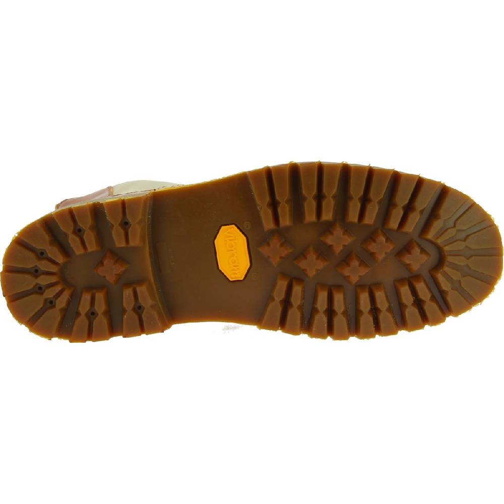 Lartigiano Del Cuoio Stivaletto beatles in pelle marrone e suola Vibram Shopping Online