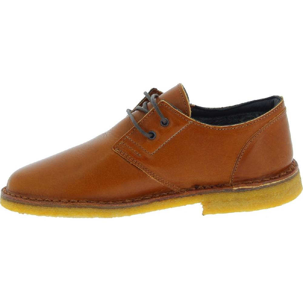 Lartigiano Del Cuoio Scarpe basse da donna in pelle marrone fodera invernale Negozi Online
