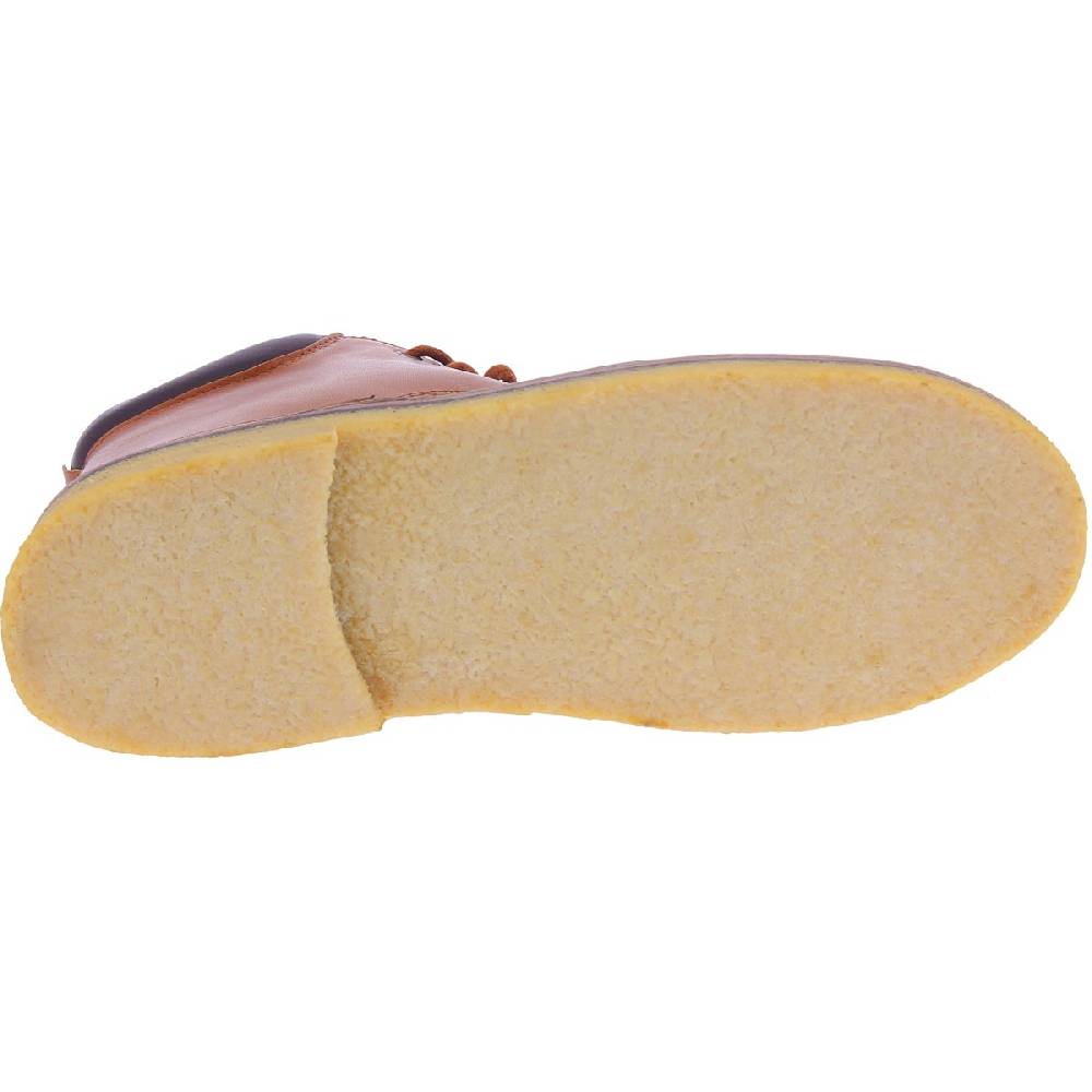 Lartigiano Del Cuoio Stivaletti artigianali uomo in pelle marrone conciata al vegetale Shopping Online