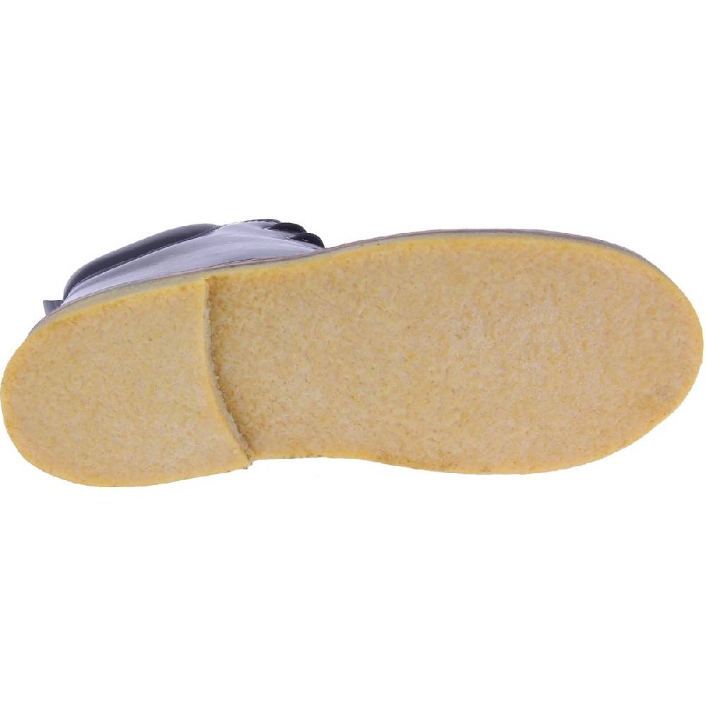 Lartigiano Del Cuoio Stivaletti artigianali in pelle nera conciata al vegetale Convenienza