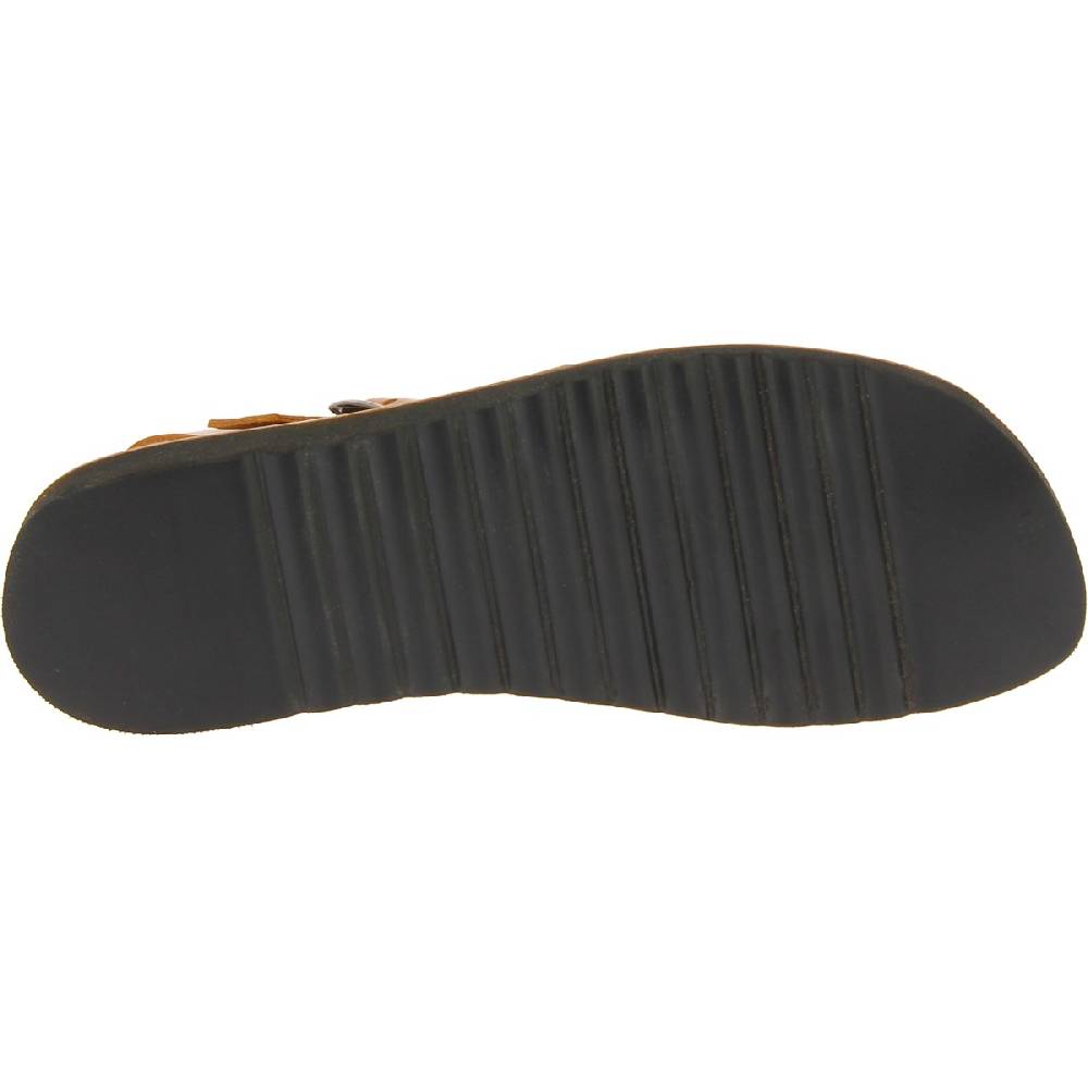 Lartigiano Del Cuoio Sandali frate uomo in pelle color cuoio fatti a mano In Saldo