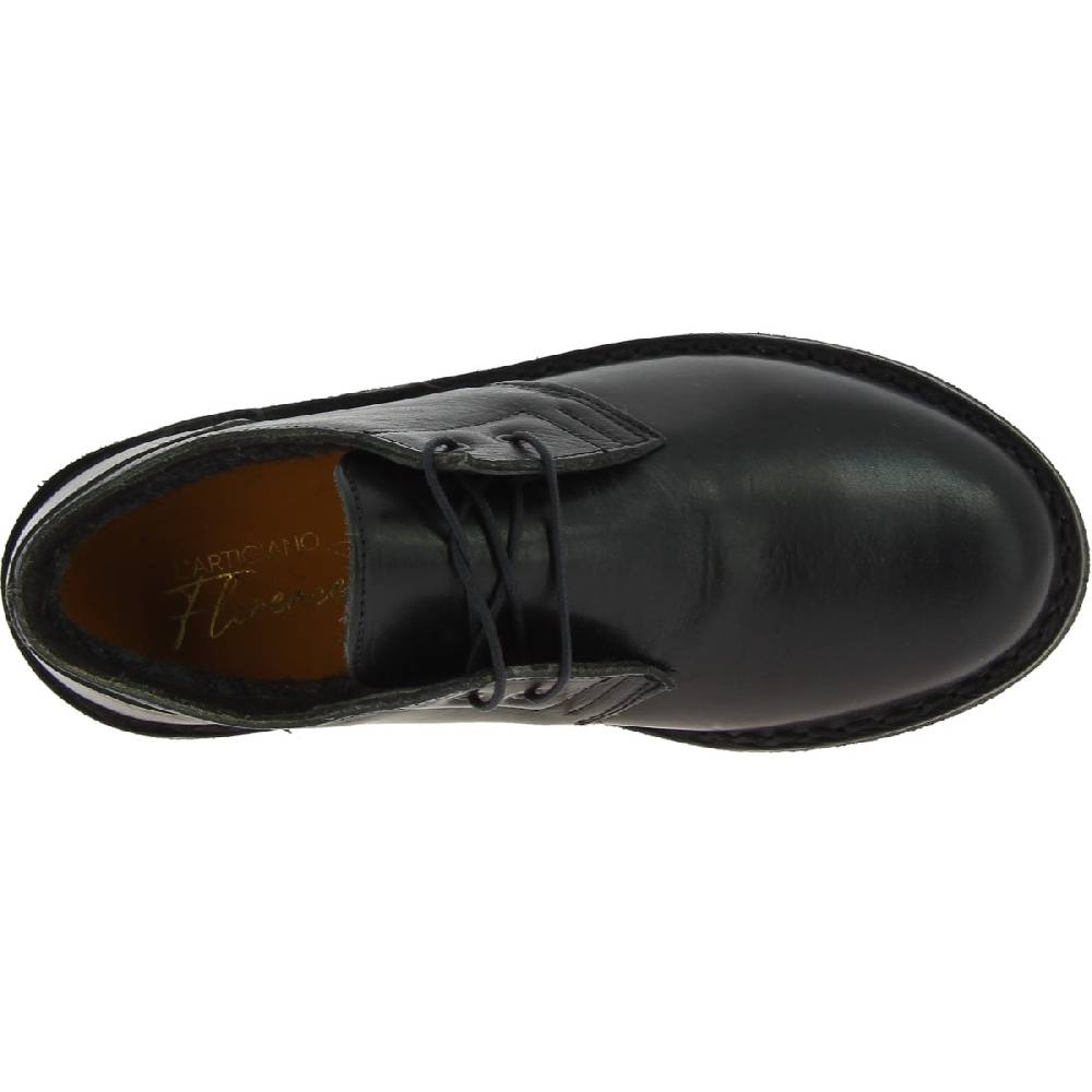 Lartigiano Del Cuoio Scarpe basse da donna in pelle nera con fodera invernale Soddisfazione Garantita