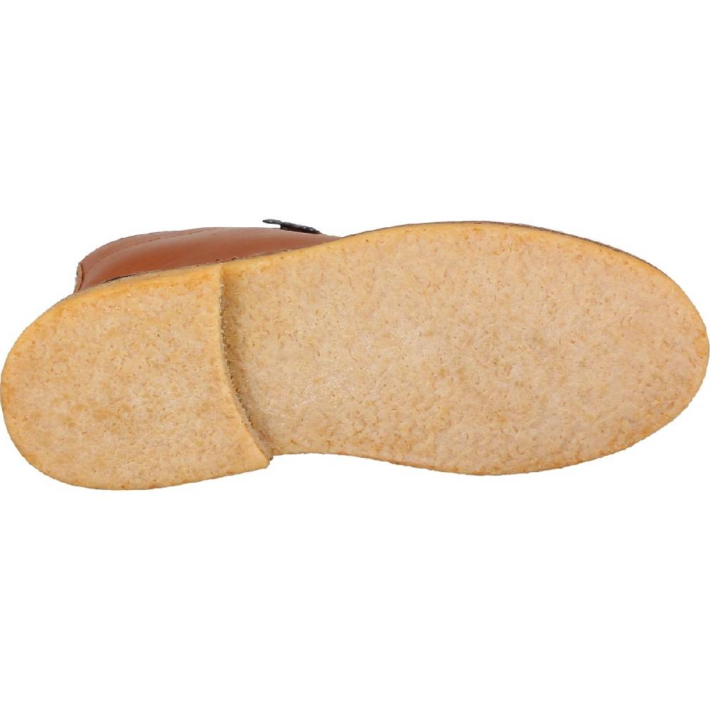 Lartigiano Del Cuoio Stivaletti da uomo in pelle color cuoio con fodera invernale Novità