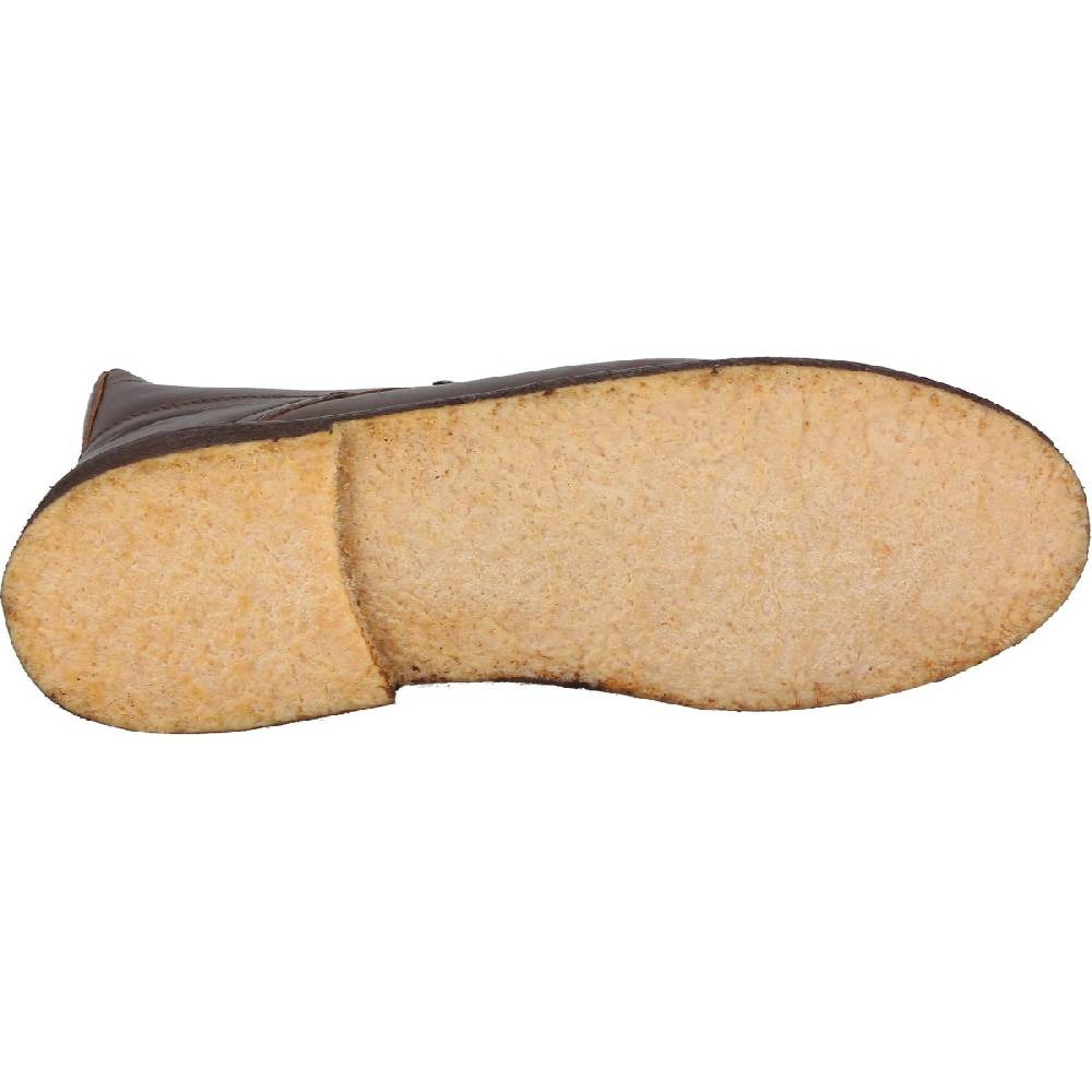 Lartigiano Del Cuoio Stivaletti da uomo in pelle testa di moro con fodera invernale Soddisfazione Garantita