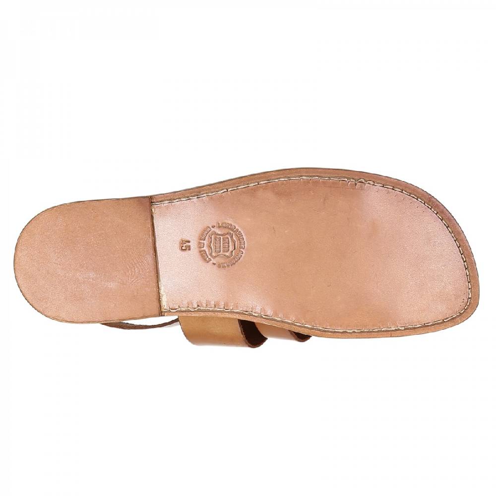 Lartigiano Del Cuoio Sandalo francescano in cuoio da uomo Vendite Flash