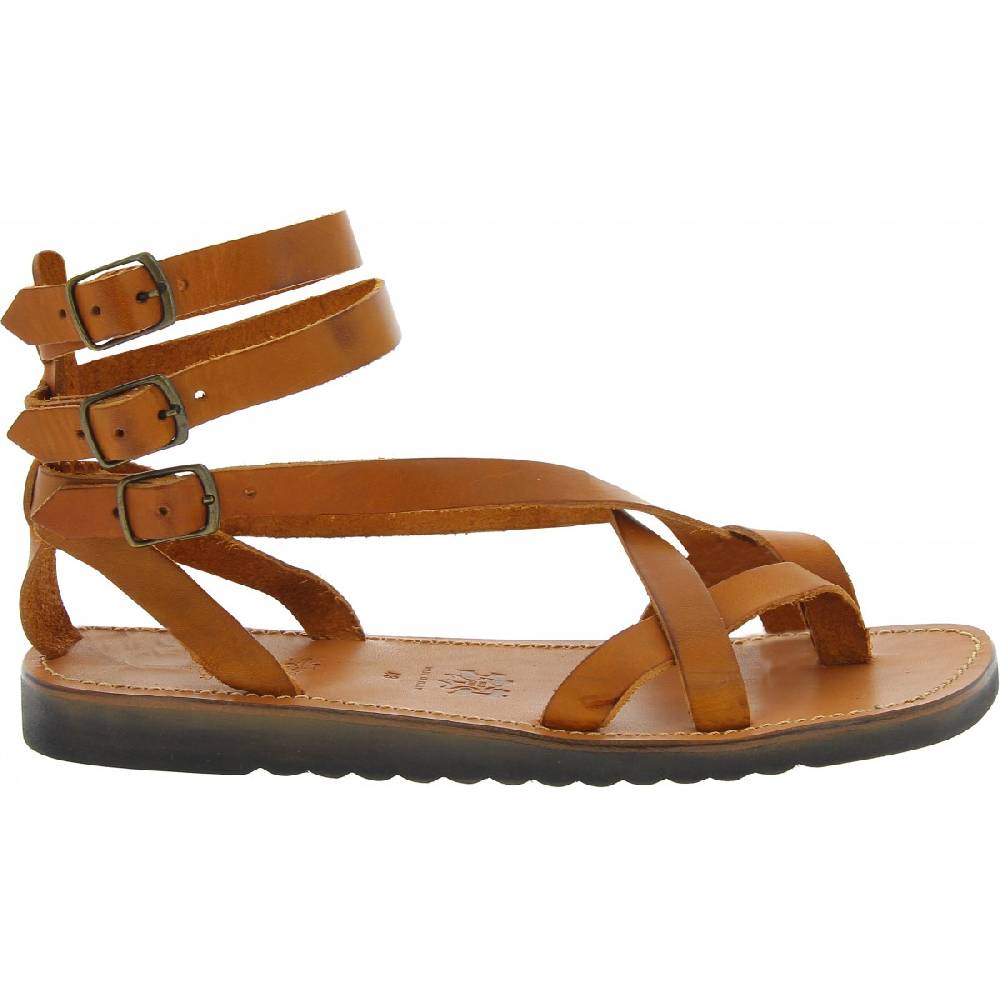 Lartigiano Del Cuoio Sandali gladiatore uomo in pelle con suola in gomma spessa Saldi