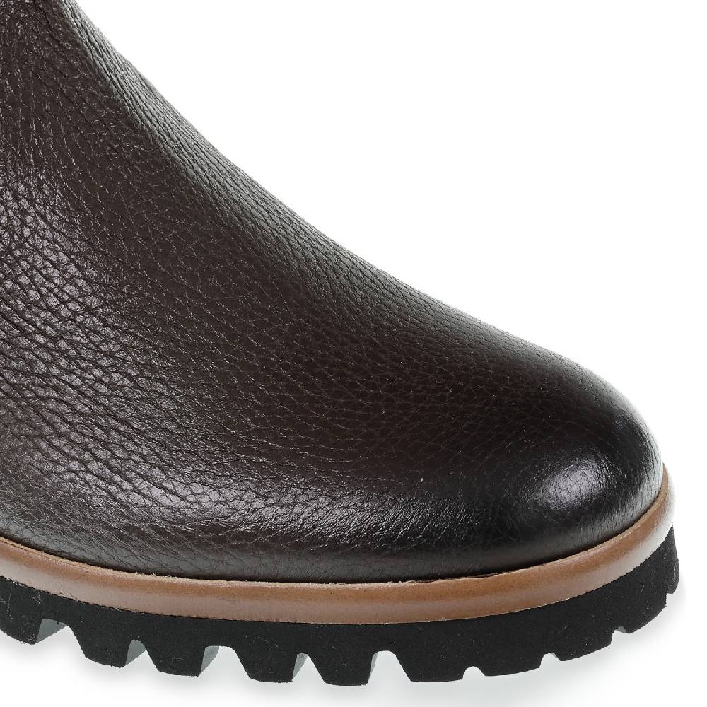Lartigiano Del Cuoio Stivaletto chelsea in cervo marrone e cashmere - Fratelli Borgioli Hotsell