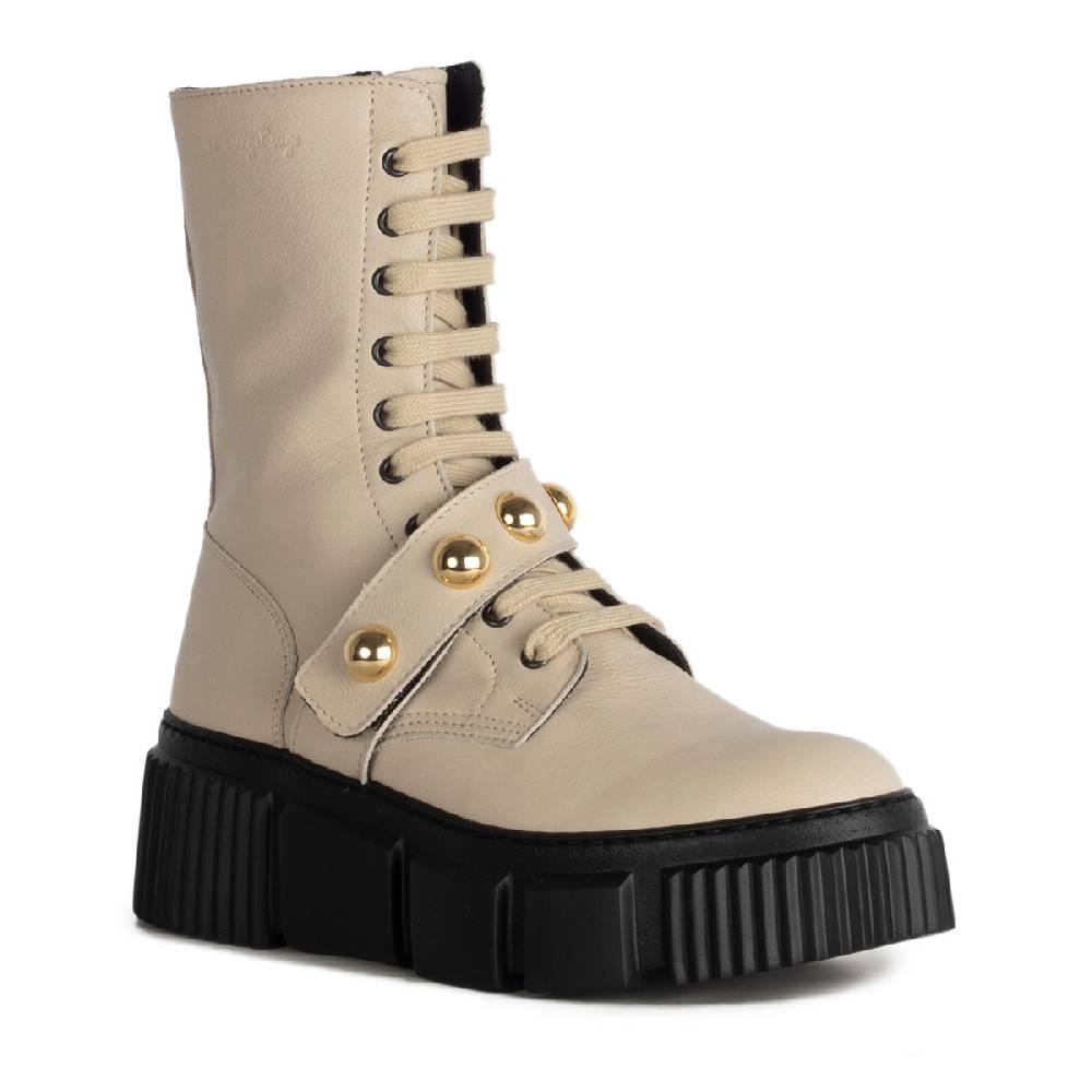 Le Dangerouge Twiggy Beige Dots In Linea