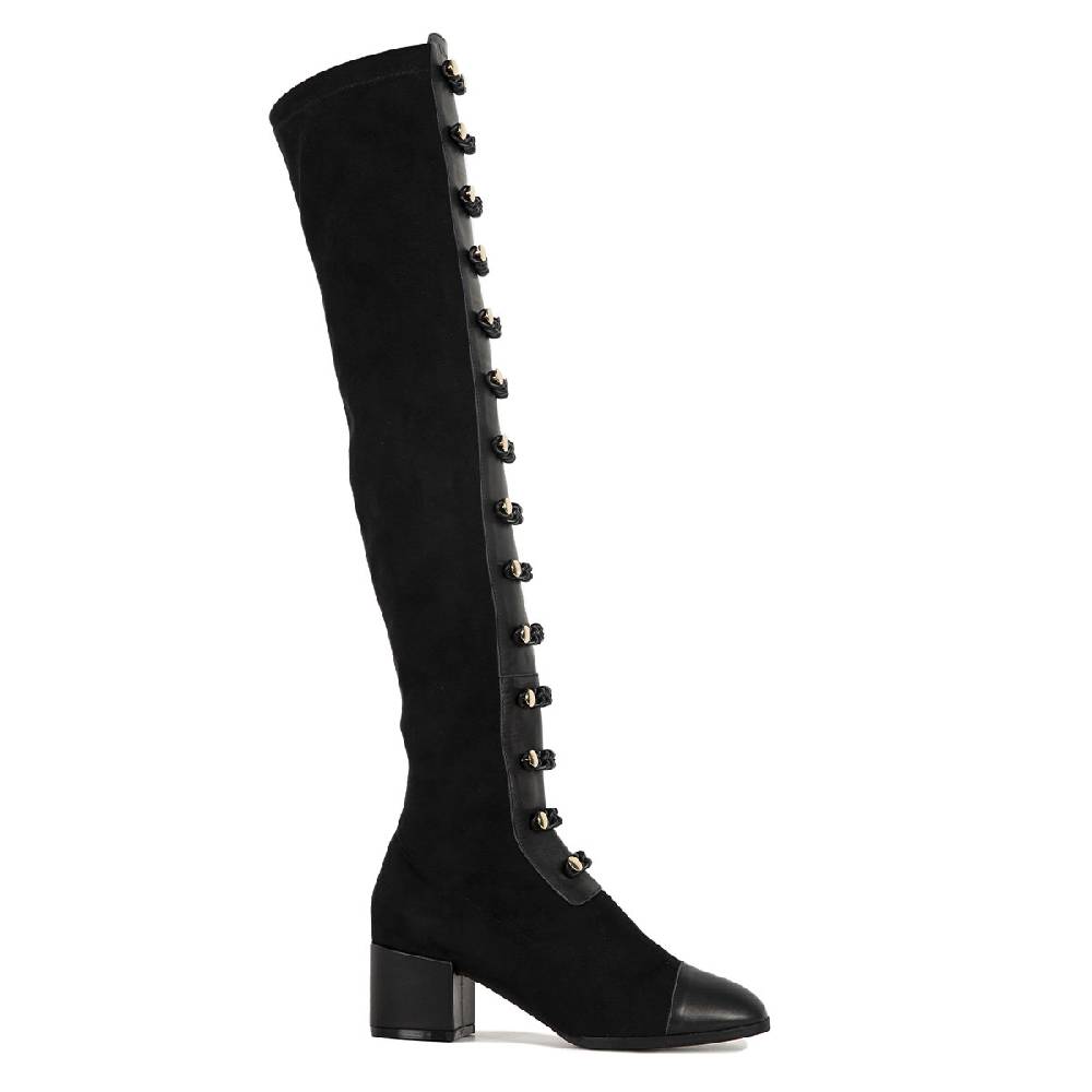 Le Dangerouge Ginevra Tall Black Chain Pezzi Unici
