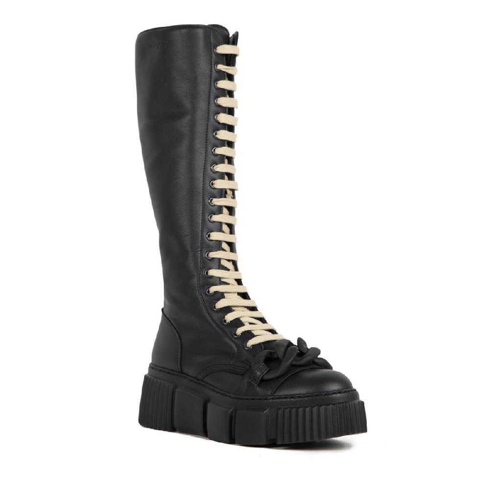 Le Dangerouge Ophelia Tall Beige Laces Qualità Garantita
