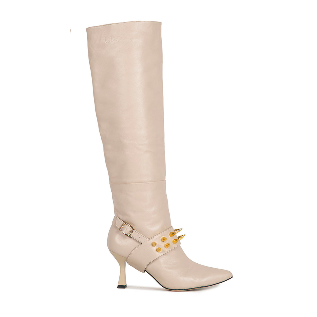 Le Dangerouge Meg Beige Studs