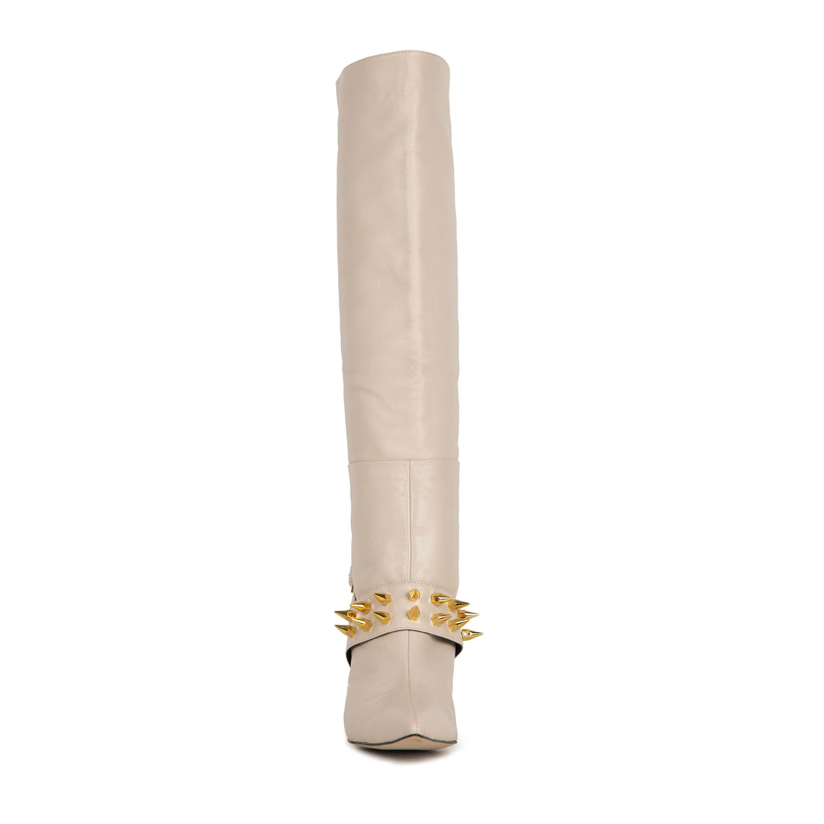 Le Dangerouge Meg Beige Studs Affare Del Giorno