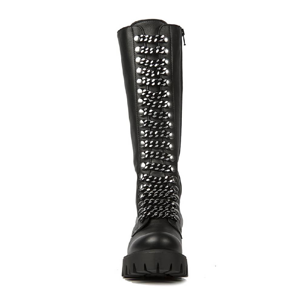 Le Dangerouge Irina Tall Black Spec Chain Outlet