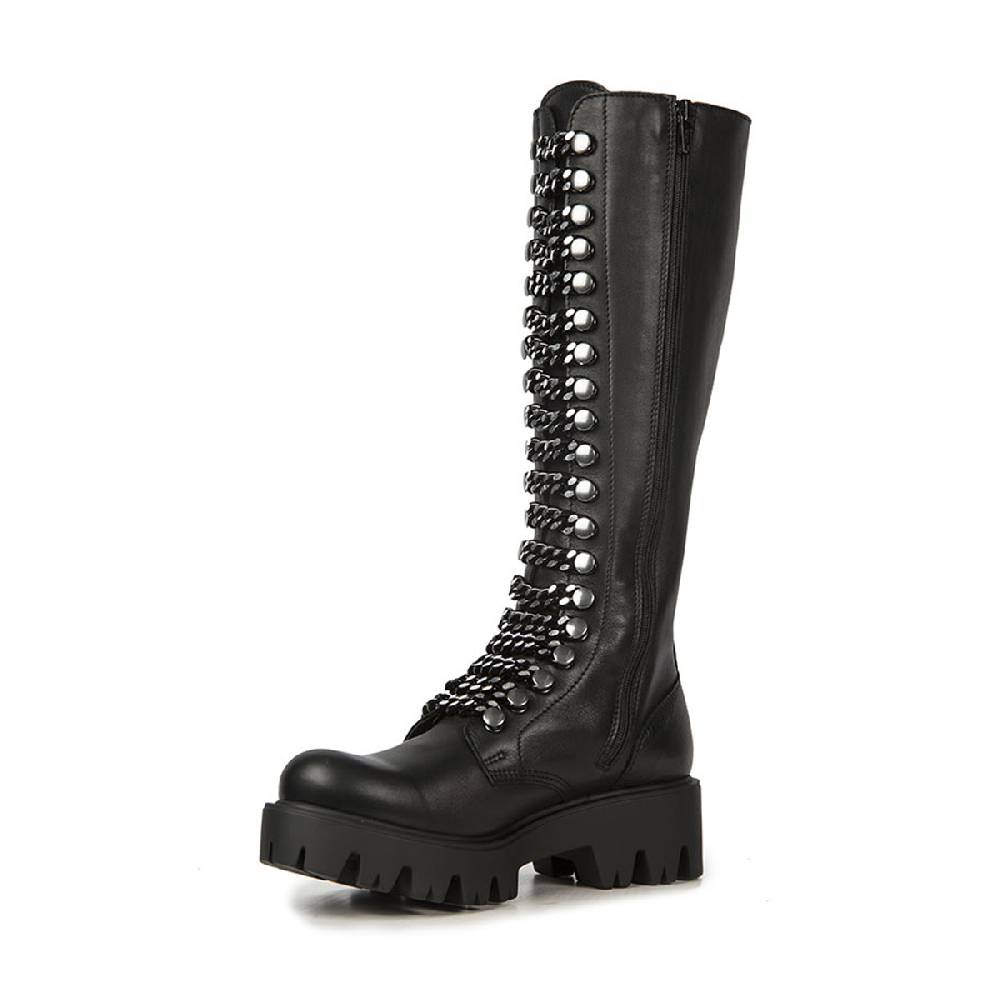 Le Dangerouge Irina Tall Black Spec Chain Outlet
