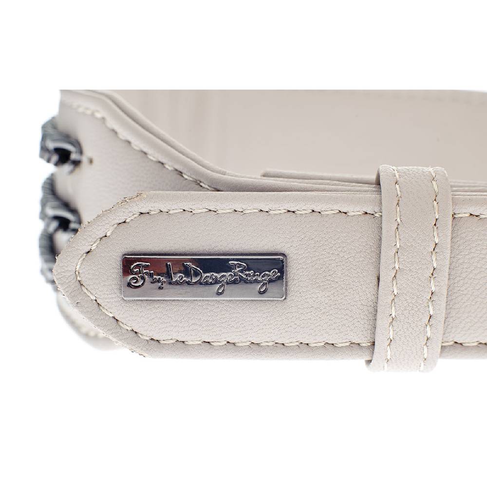 Le Dangerouge Big dog collar beige Italia
