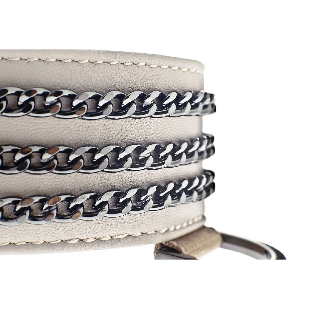 Le Dangerouge Big dog collar beige Italia