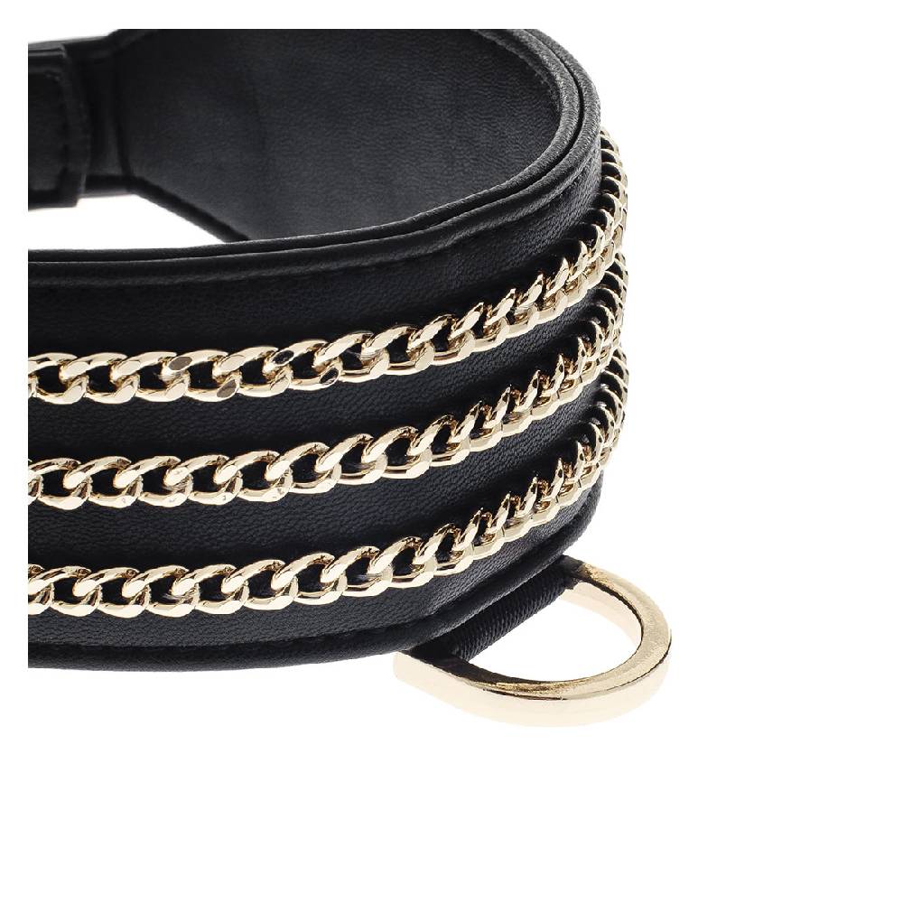 Le Dangerouge Big dog collar black 2025