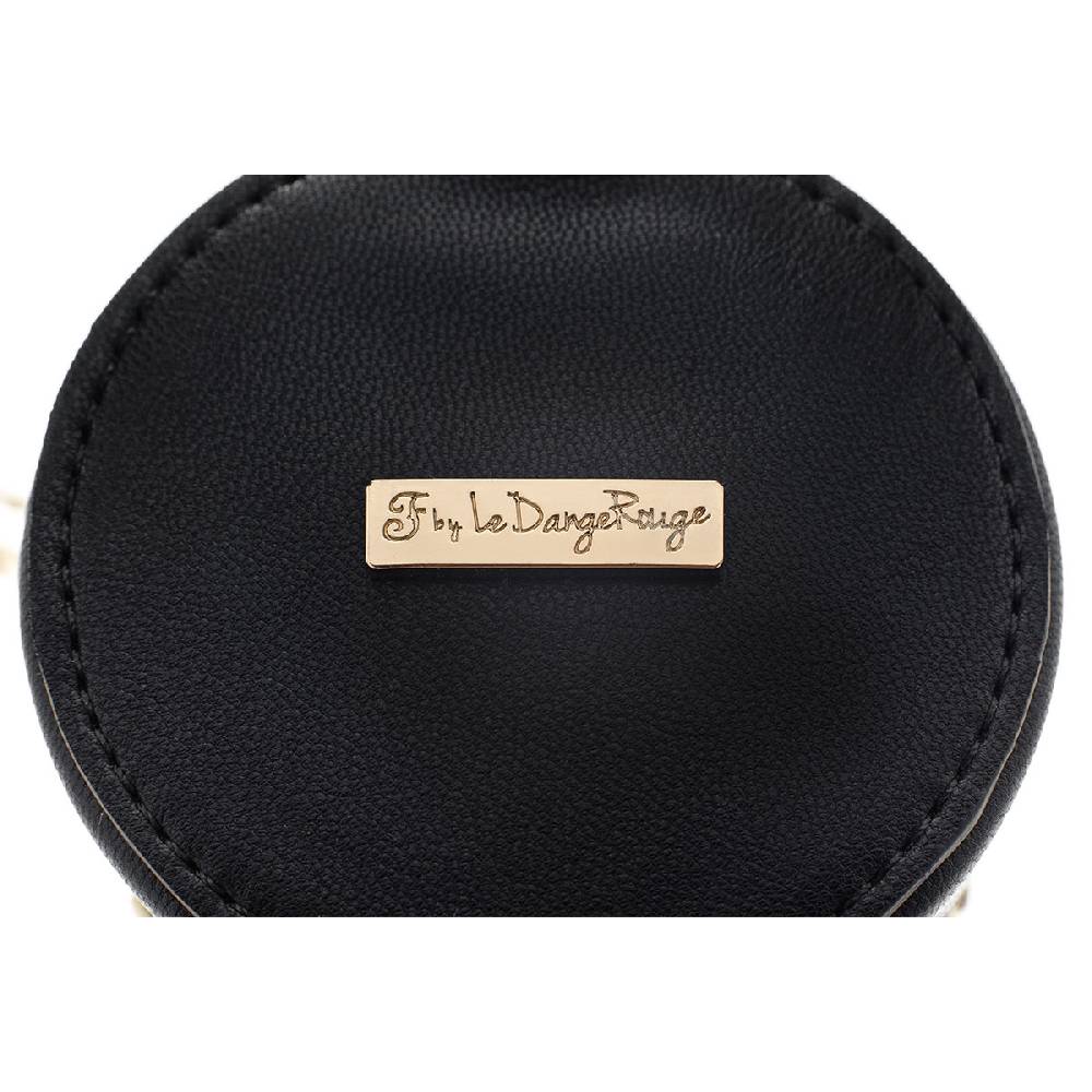 Le Dangerouge Dog bag holder black In Linea