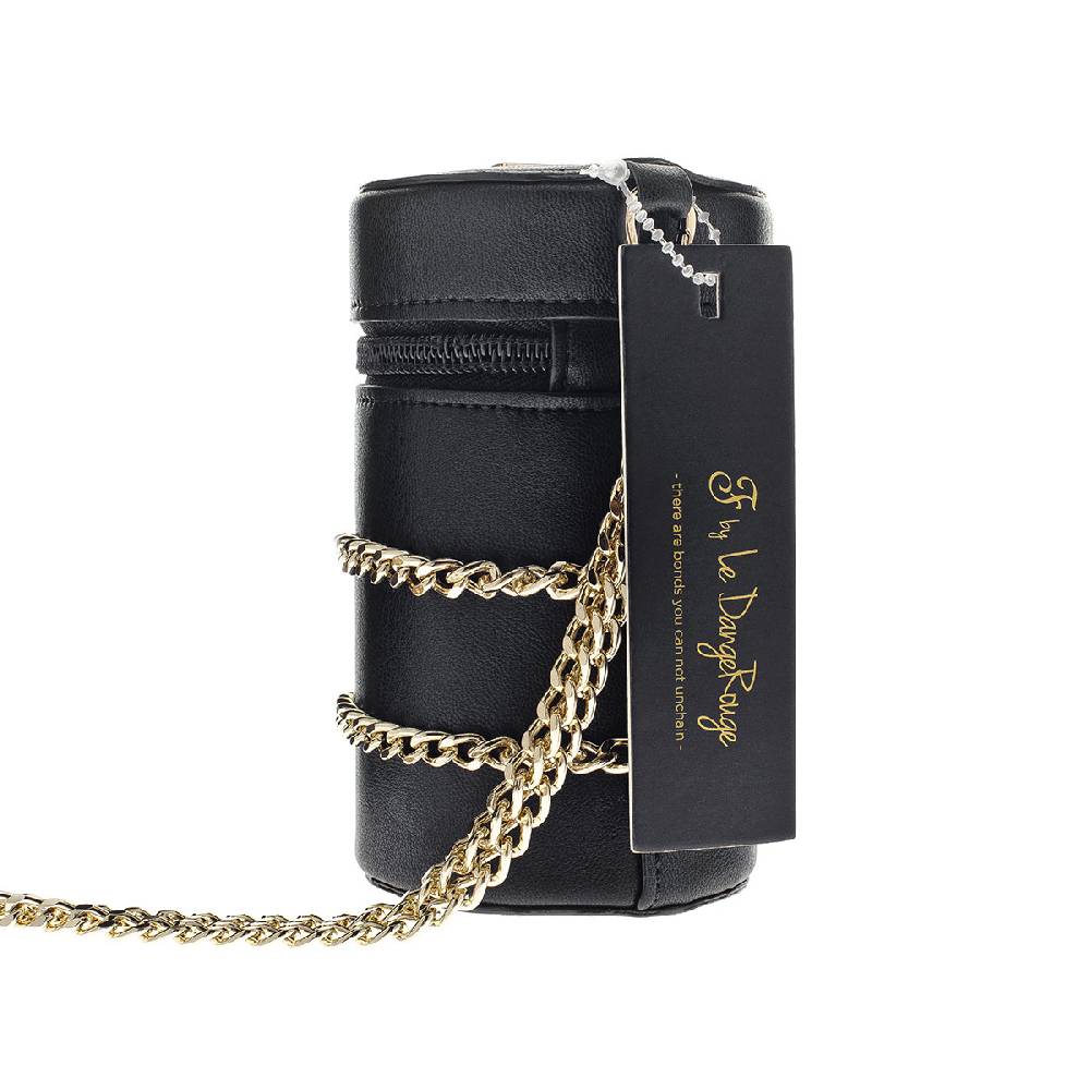 Le Dangerouge Dog bag holder black In Linea