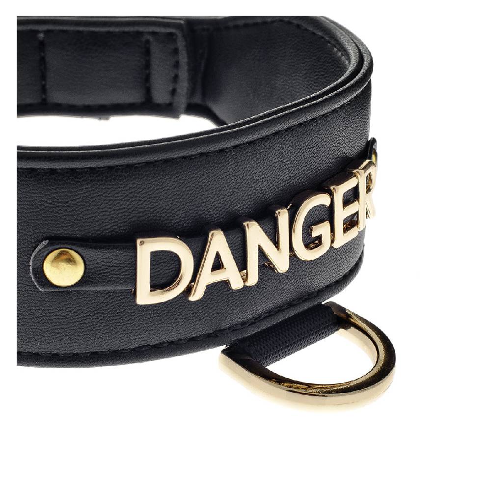 Le Dangerouge Danger big dog collar Qualità