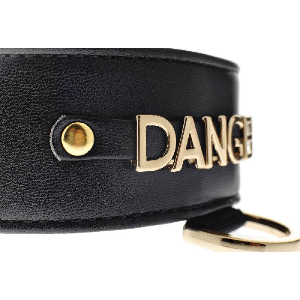 Le Dangerouge Danger big dog collar Qualità