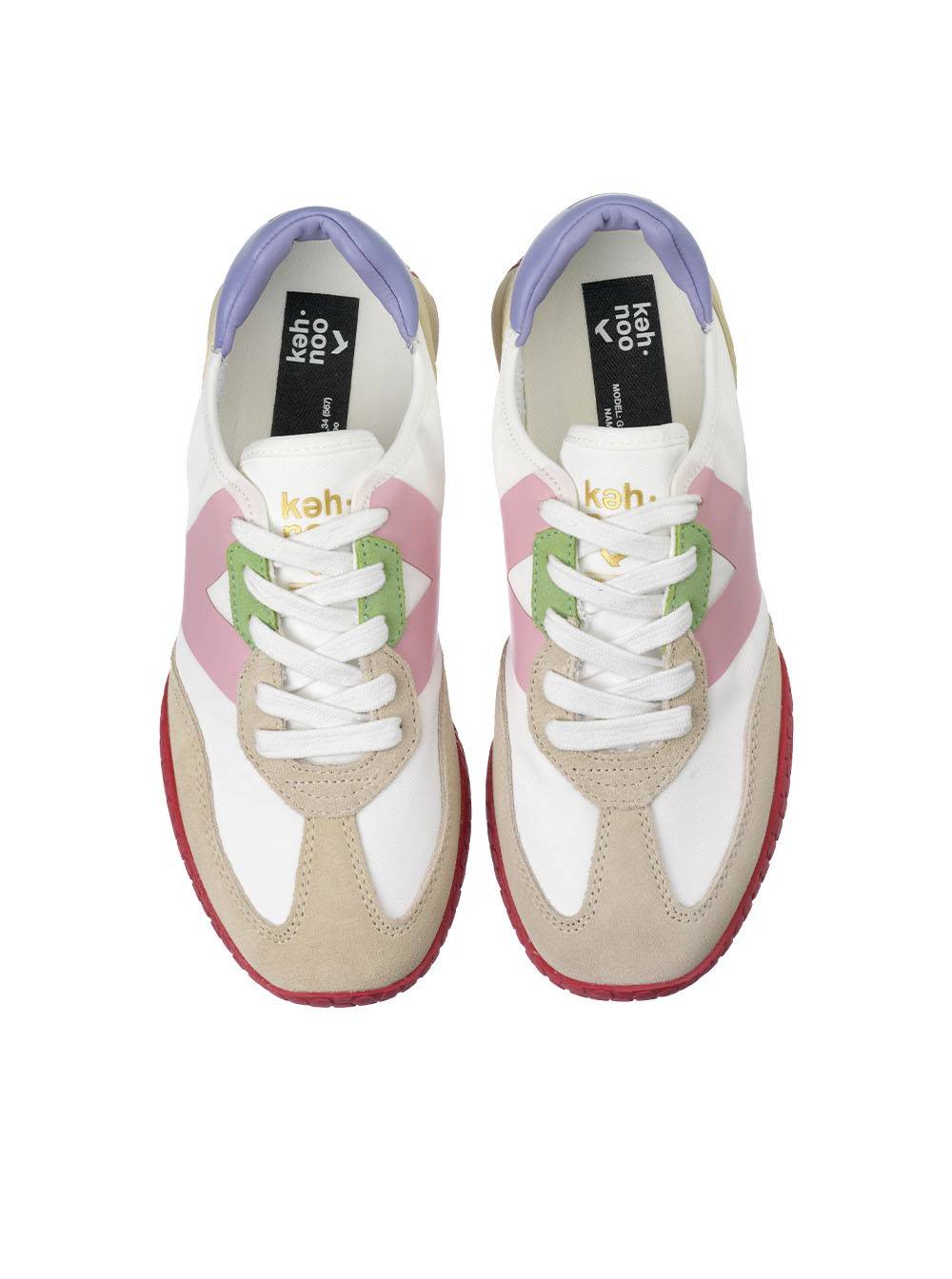 Kehnoo KW 9312 WHITE-PINK-LILLA
