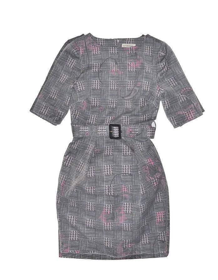 La Fabrique Assumptine Vestito Aderente Corto in Grigio Vendita Economica