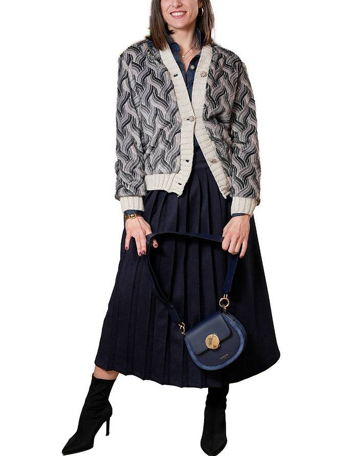 La Fabrique Julienne Cardigan in pelliccia sintetica Vendita