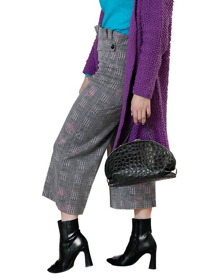 La Fabrique Lea Pantaloni Palazzo 7/8 in Grigio Spedizione Gratuita