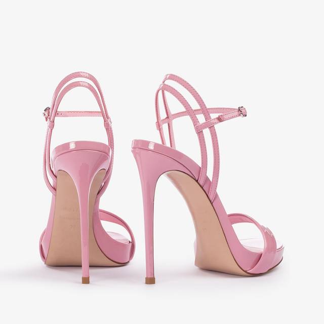 Le Silla Sandalo vernice rosa dea I Più Venduti