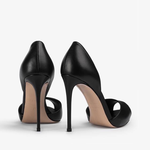Le Silla Sandalo pelle nero 2025