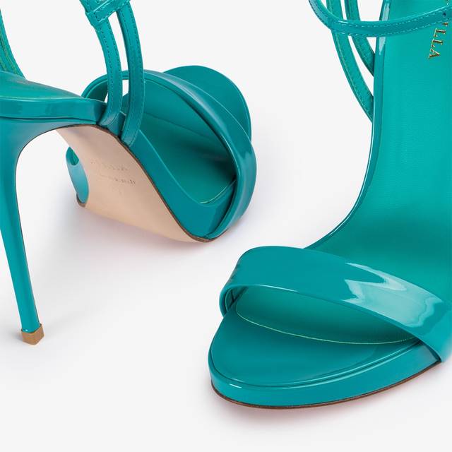 Le Silla Sandalo vernice verde liberty Vendita Economica
