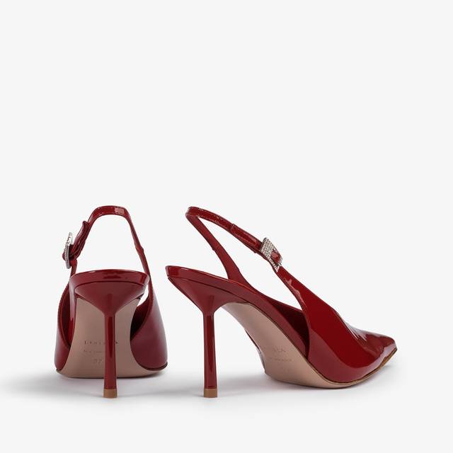 Le Silla Slingback vernice rossa Promozione Limitata