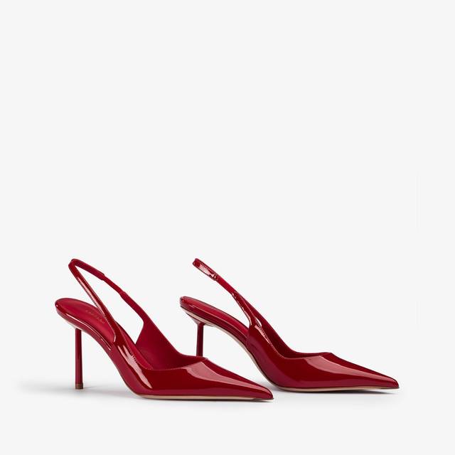 Le Silla Slingback vernice rossa Offerta