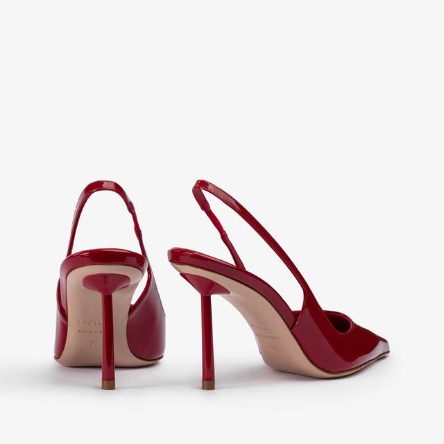 Le Silla Slingback vernice rossa Offerta