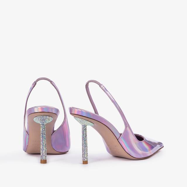 Le Silla Slingback iridescente lavanda darling 2025