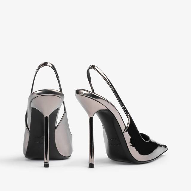 Le Silla Slingback metallizzata peltro Qualità Garantita